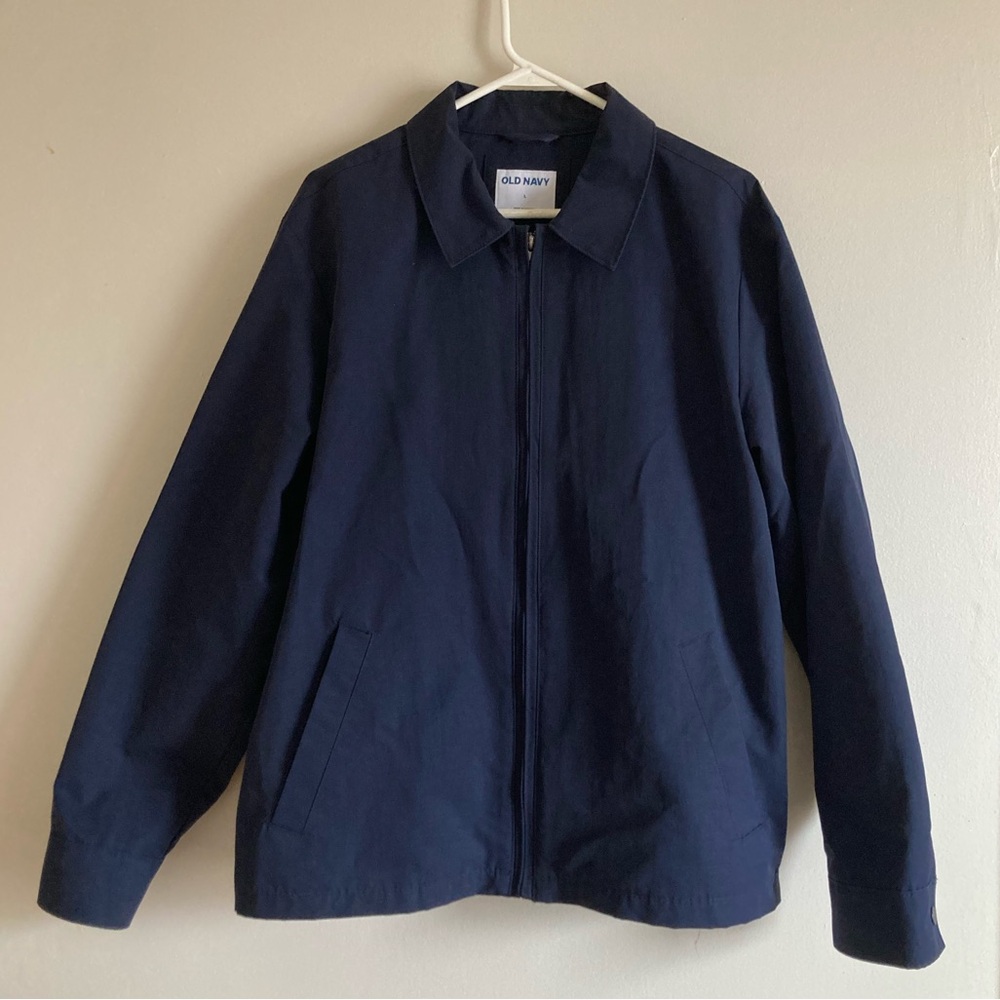 Old Navy Dark Navy Zip-Up Jacket